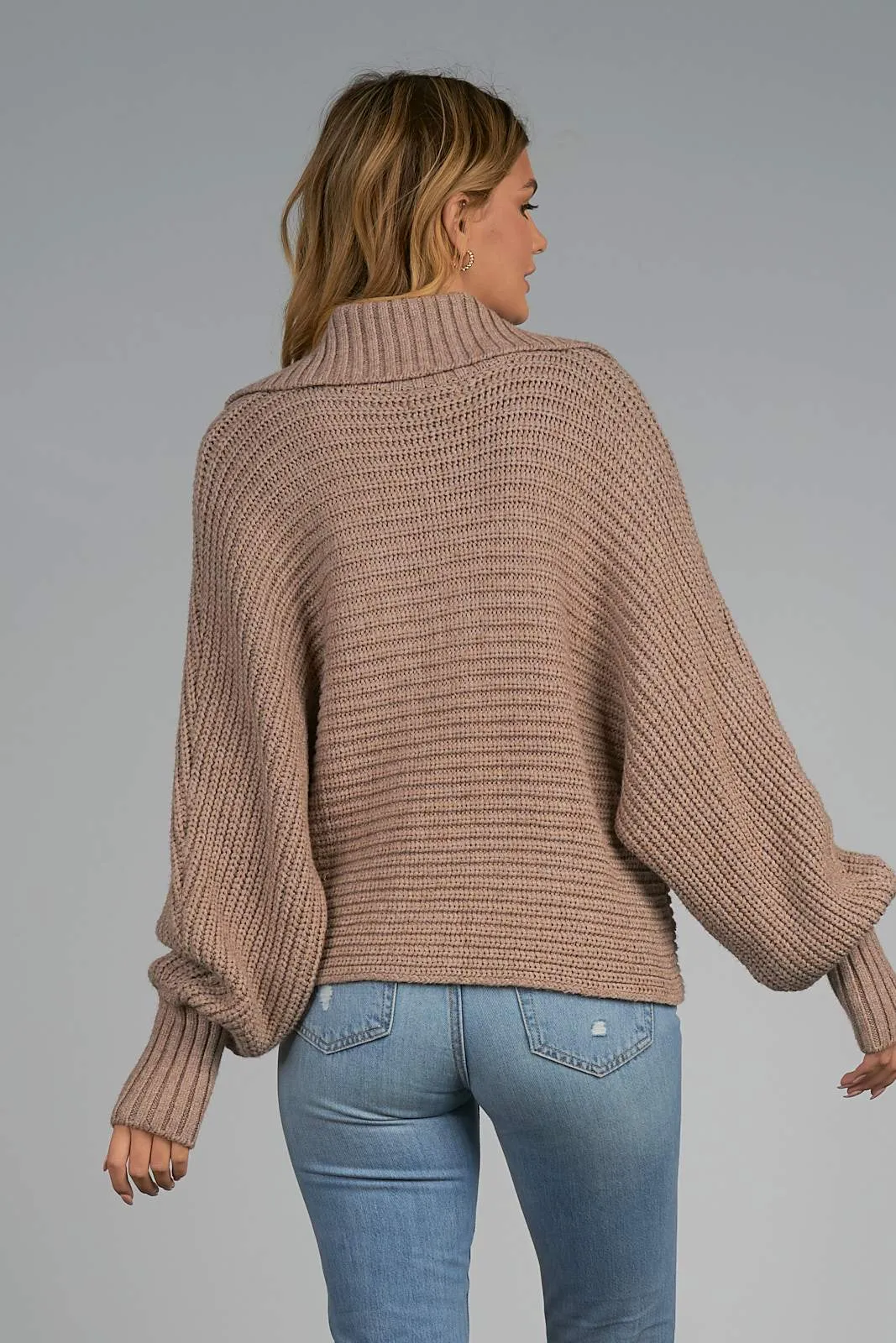 The Sierra Sweater - Taupe