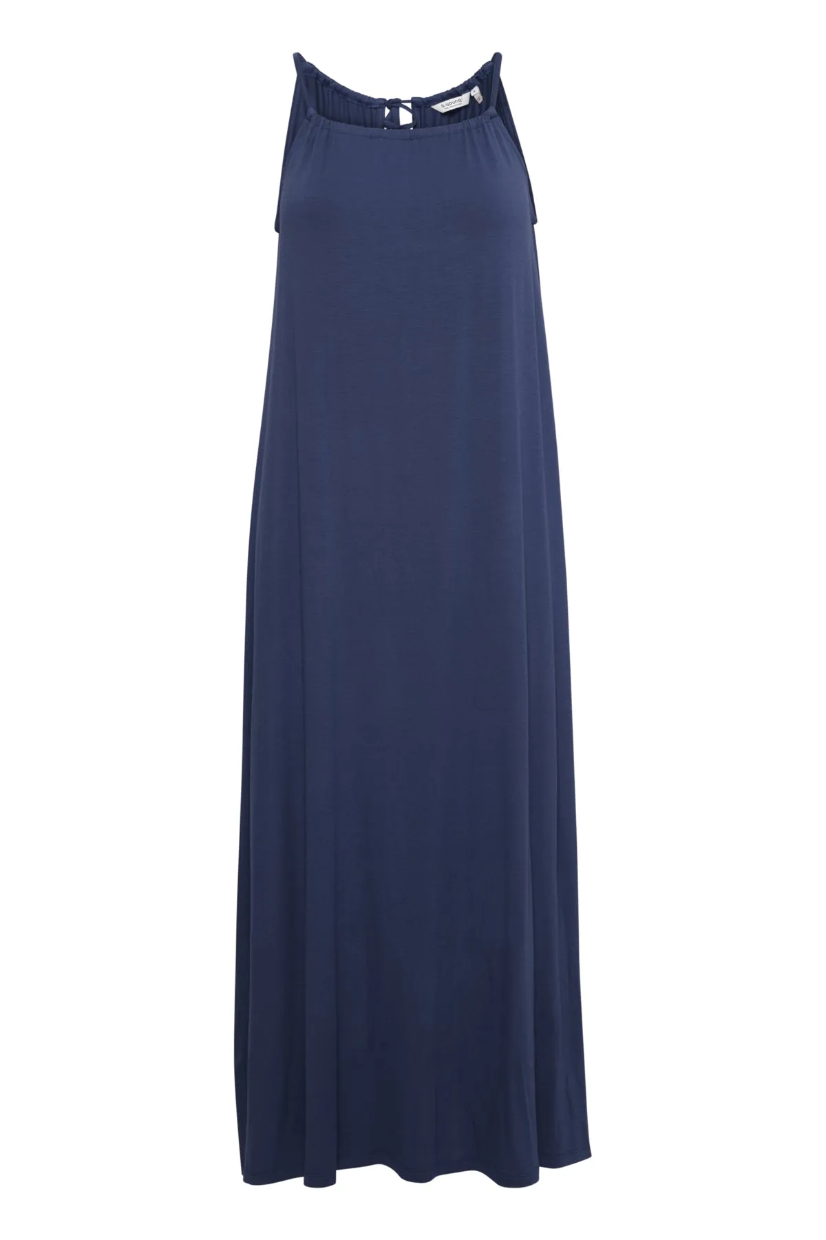 Usilia Bow Dress - Indigo Blue