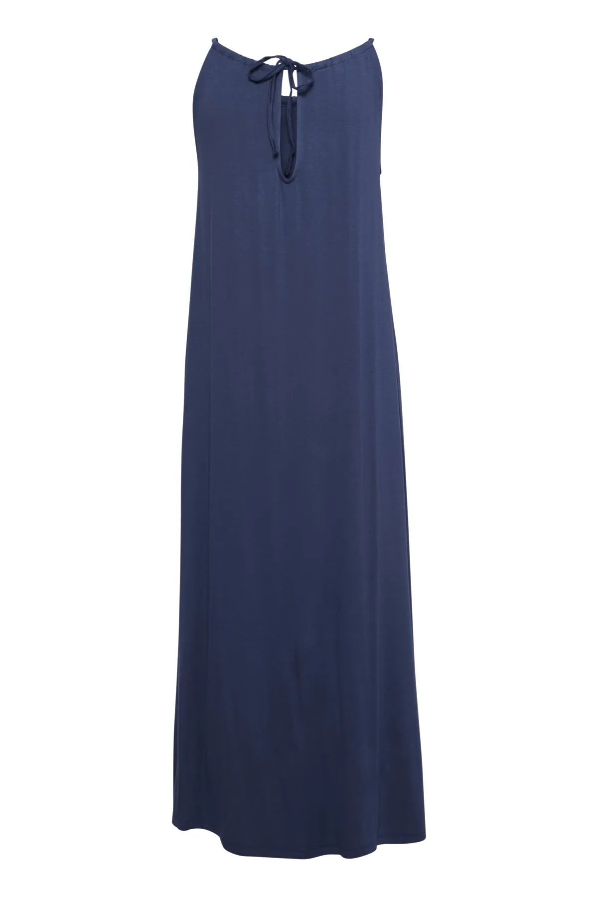 Usilia Bow Dress - Indigo Blue