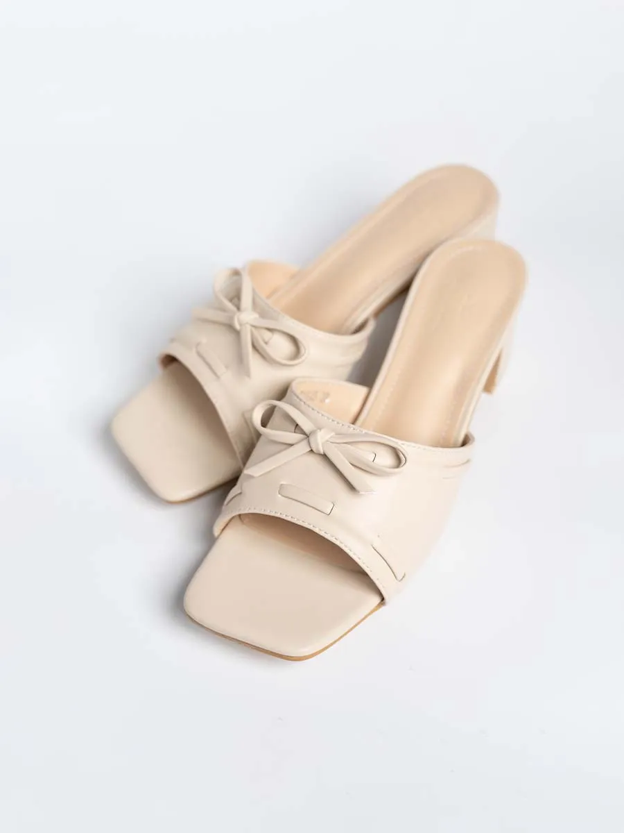 Veronica Ribbon Mules