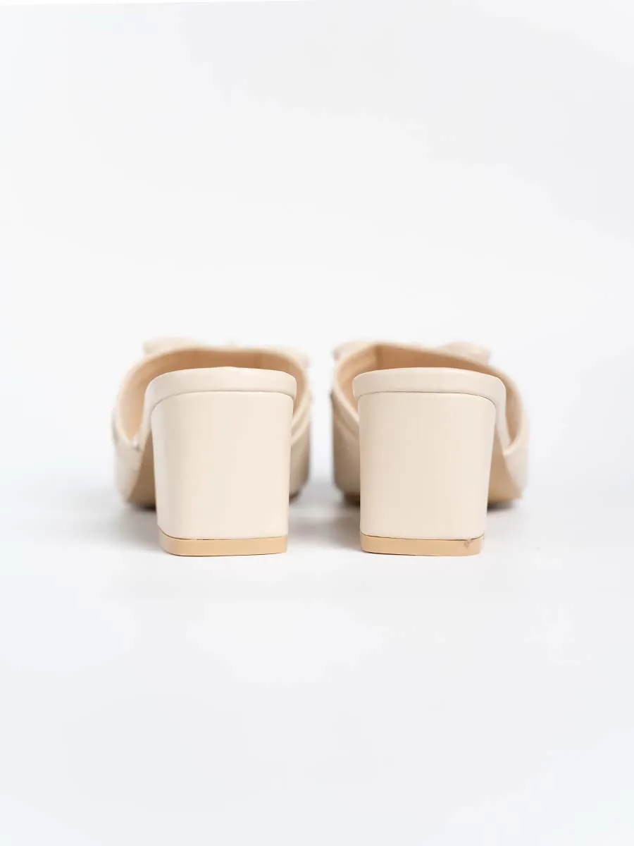 Veronica Ribbon Mules