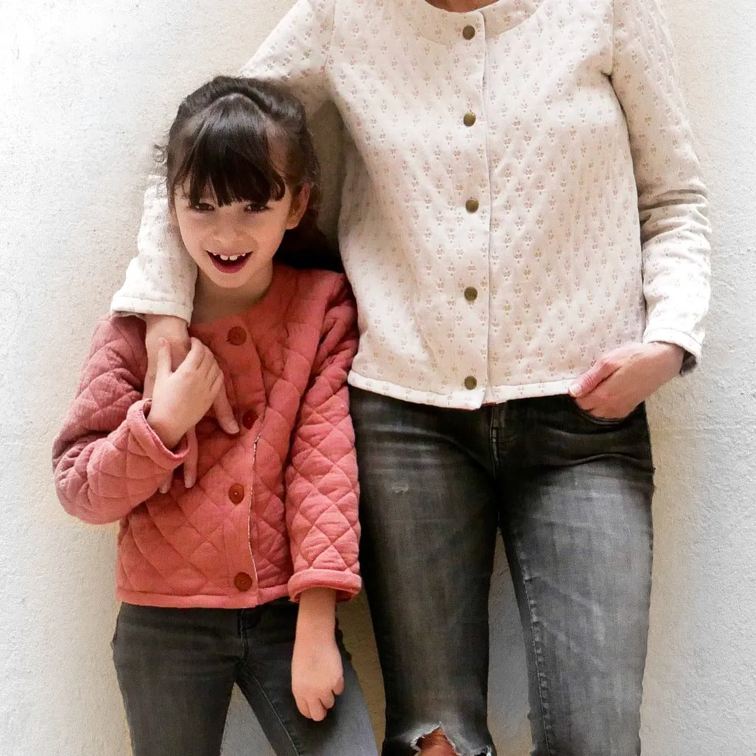 VIC Duo Cardigan - Girl   Mum - PDF Sewing Pattern