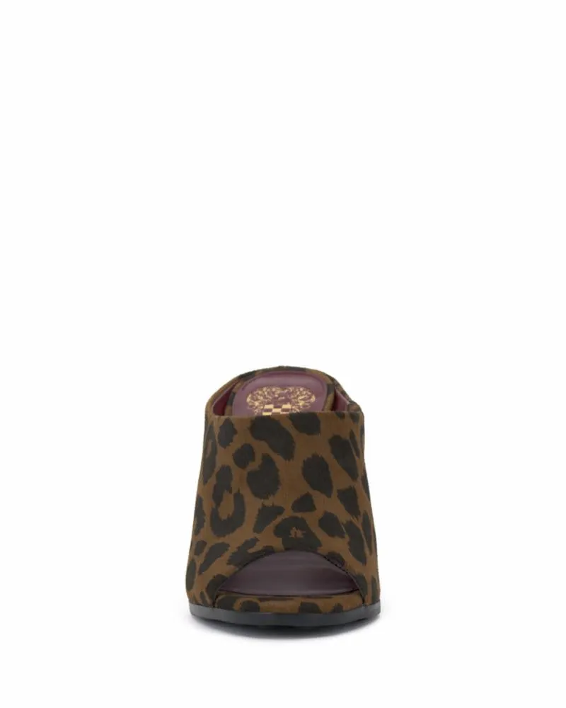 Vince Camuto BRIANDA HICKORY/BURNISHED SUEDE LEOPAR