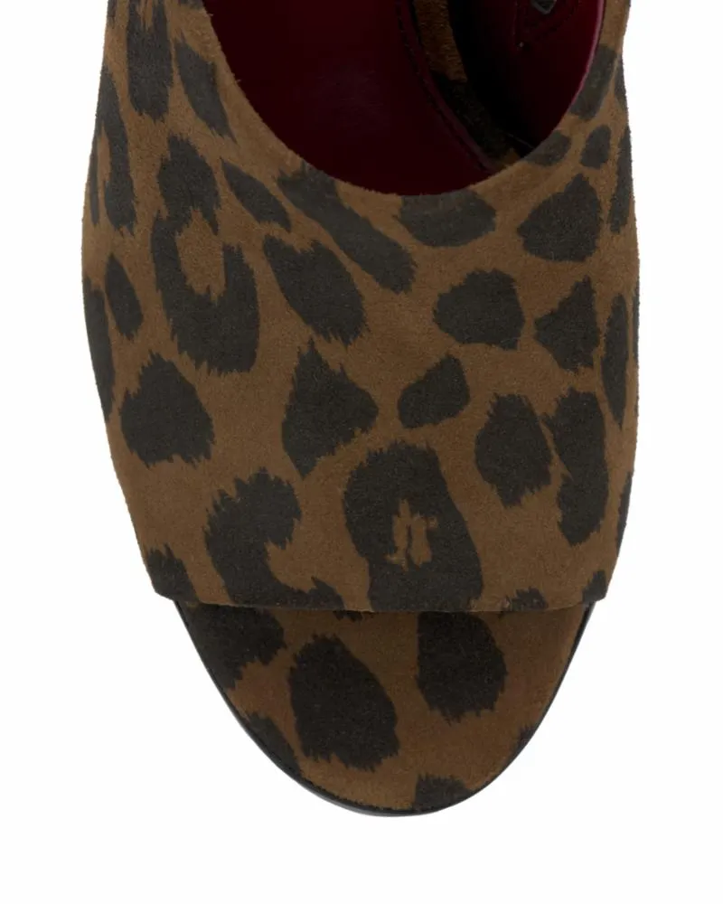 Vince Camuto BRIANDA HICKORY/BURNISHED SUEDE LEOPAR