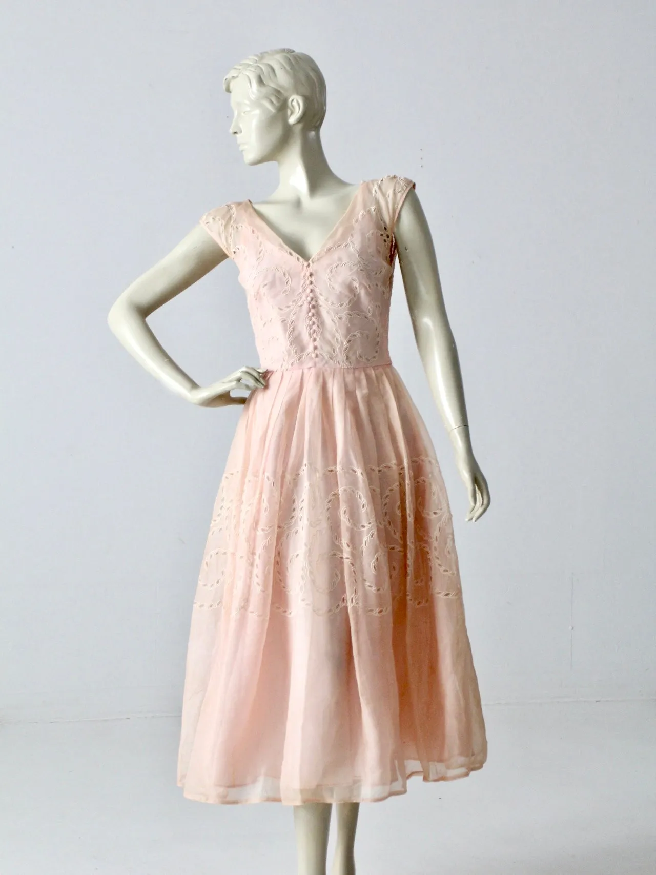 vintage 50s Filco tea dress