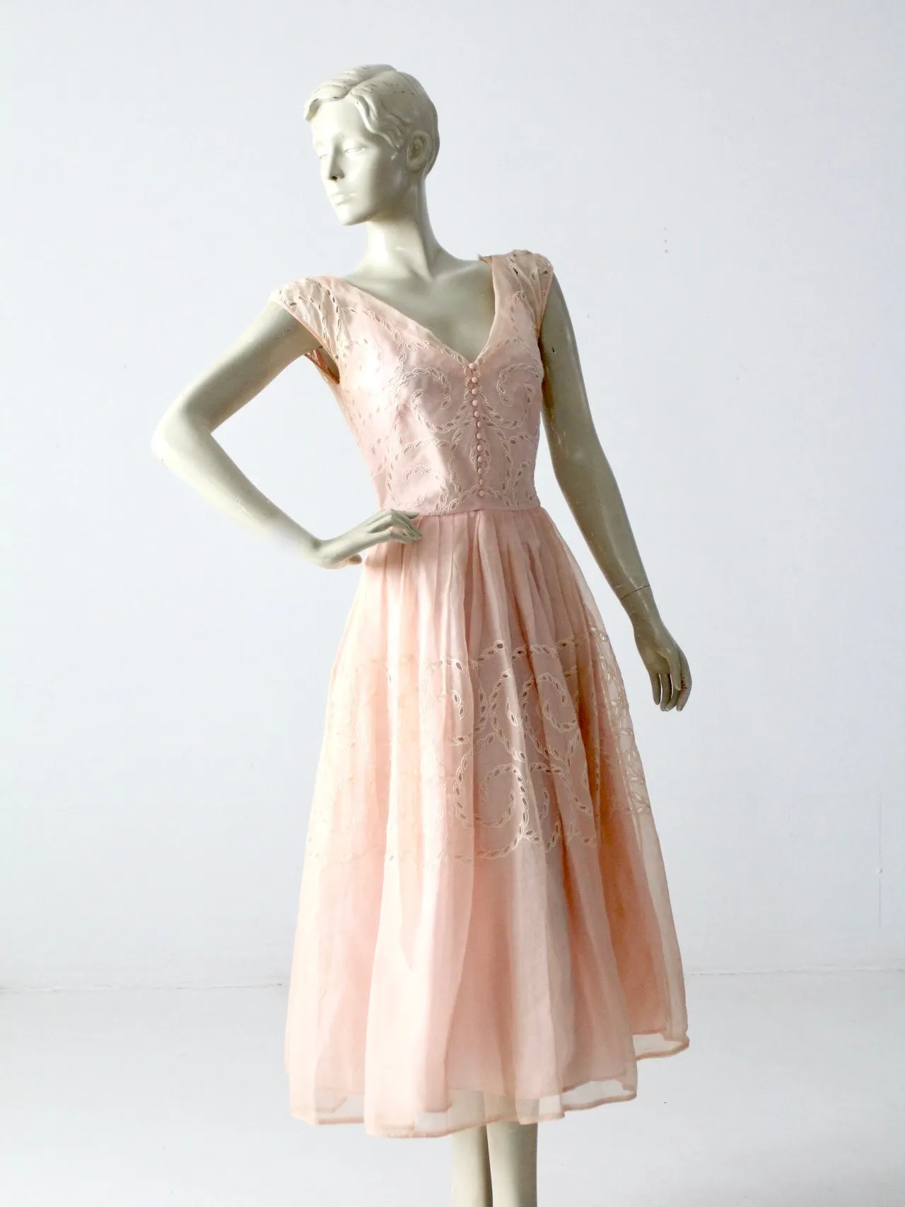 vintage 50s Filco tea dress