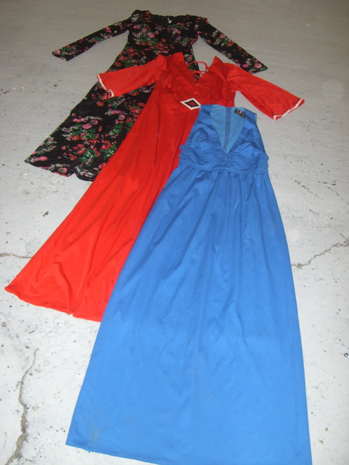 Vintage Maxi Long Dress Mix