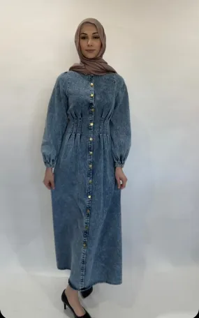 Wafa Denim Dress