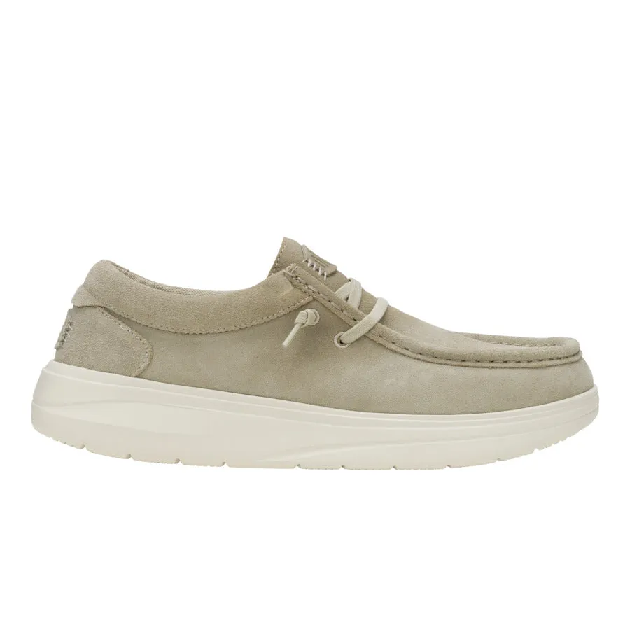 Wally Comf Suede - Stone Grey/Silver Birch