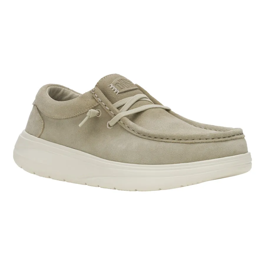 Wally Comf Suede - Stone Grey/Silver Birch