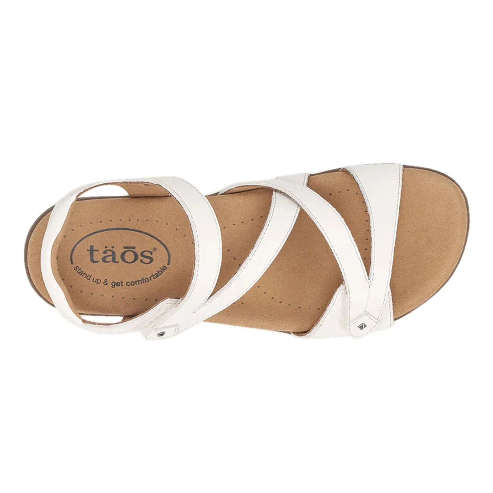 WOMEN'S TAOS BIG TIME SANDAL |  WHITE