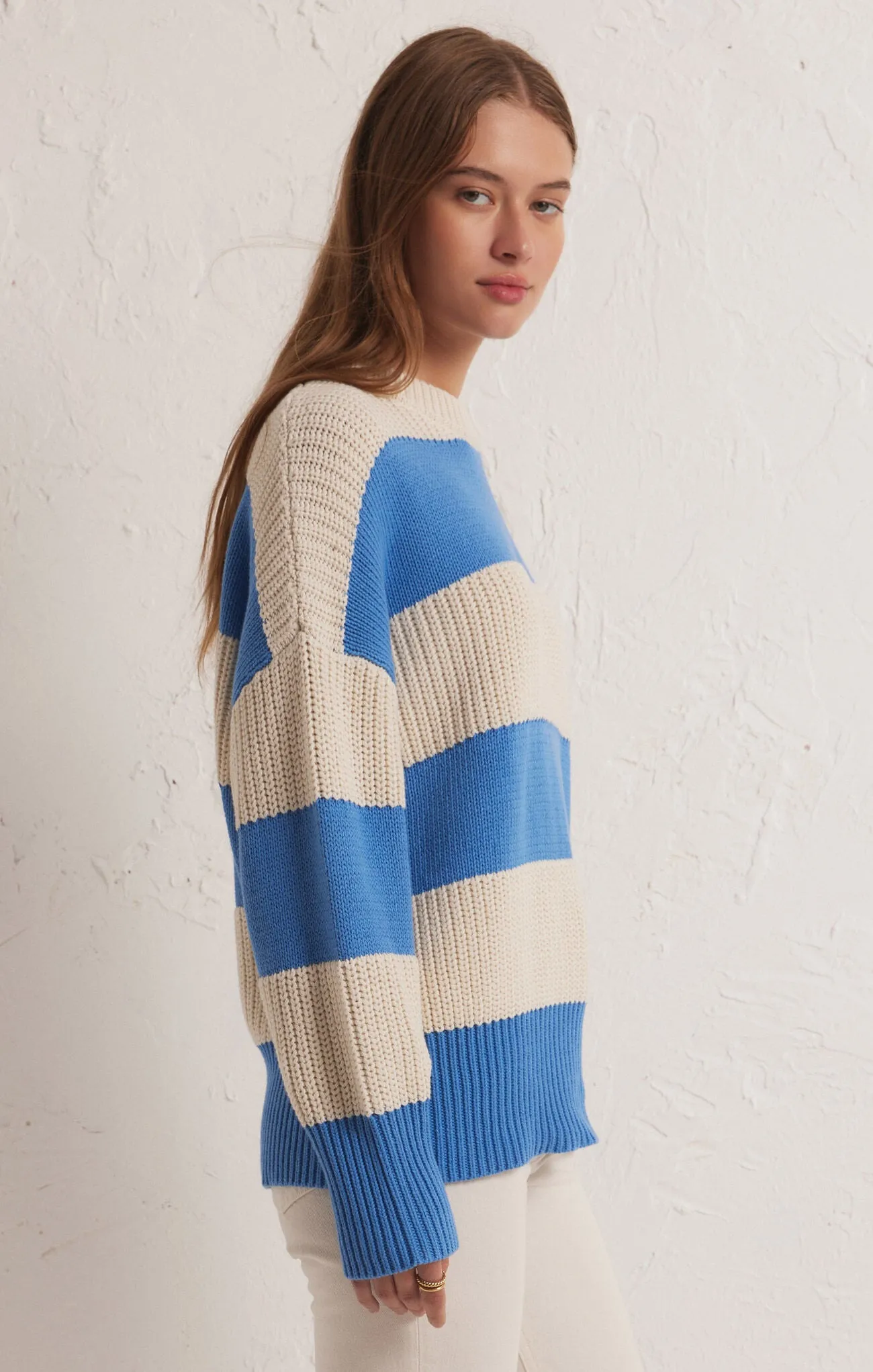 Z SUPPLY FRESCA STRIPE SWEATER