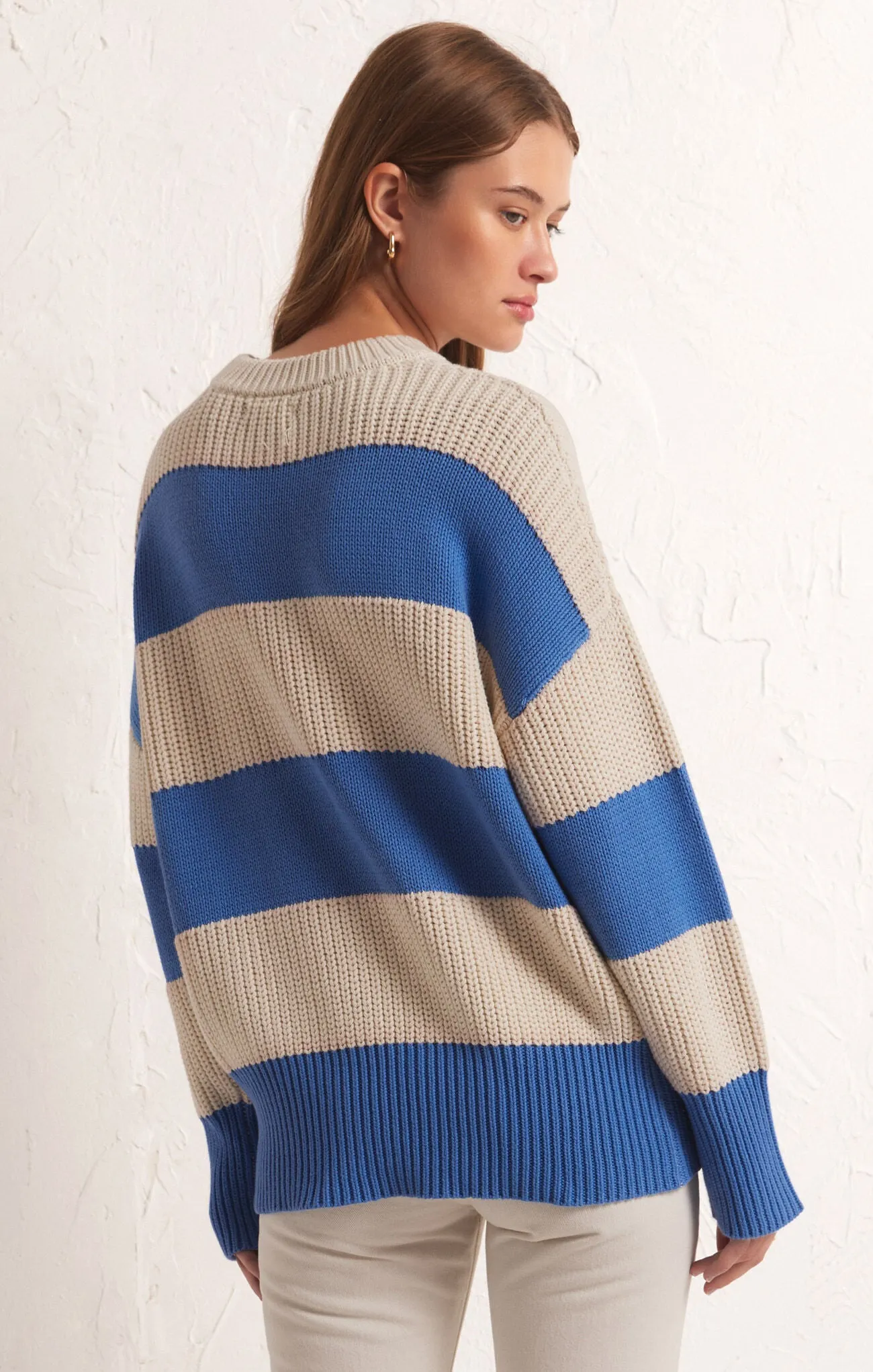 Z SUPPLY FRESCA STRIPE SWEATER