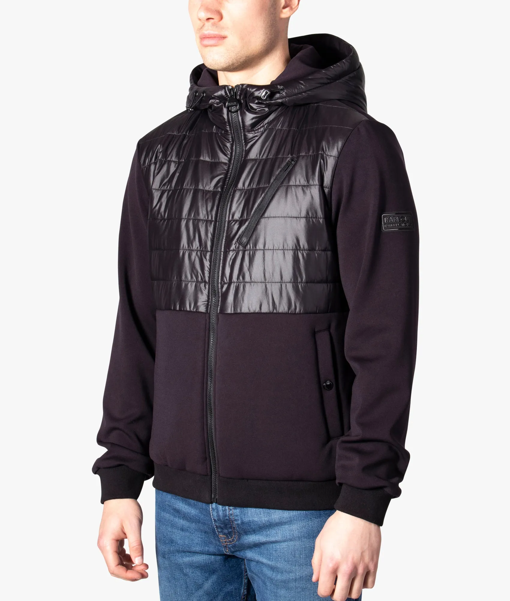 Zip Through Metric Hybrid Jacket