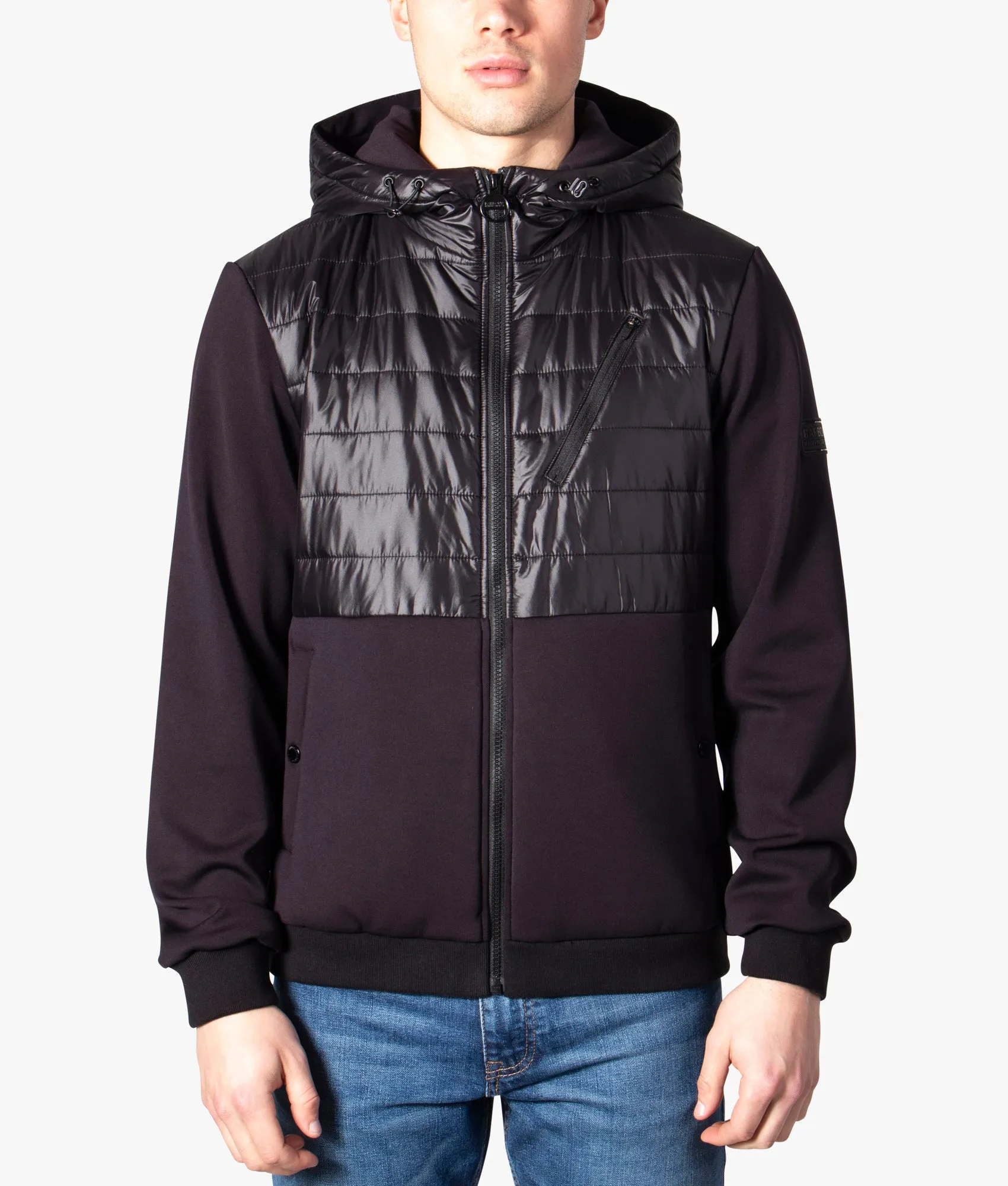 Zip Through Metric Hybrid Jacket